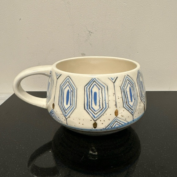 Anthropologie Oleanna
Turquoise/Aqua Mug Coffee
Cappuccino Exc - Picture 2 of 10